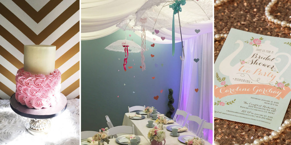 Garden Tea Party Bridal Shower Photo Board1
